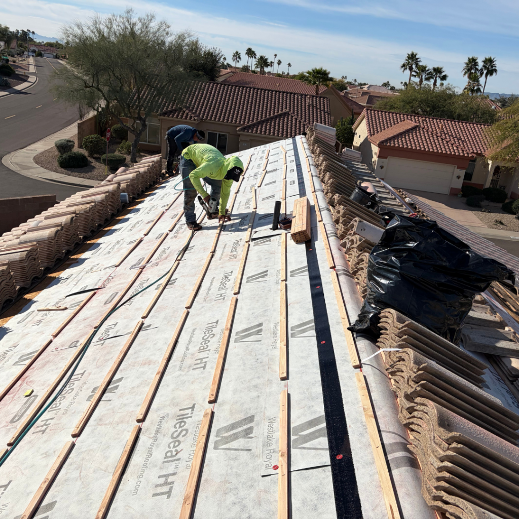 Tile Roofing Services at Roof Fix AZ for in Sun City & Sun City West — Serving Peoria, Surprise and the Greater West Valley