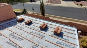 tile roof underlayment replacement with battens in Arizona